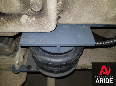 Рис. 11 Наши проекты: Пневмоподвеска на Hyundai HD 78 для грузоподъемности - Этапы установки