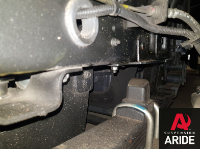 Рис. 7 Наши проекты: Пневмоподвеска на Hyundai HD 78 для грузоподъемности - Этапы установки