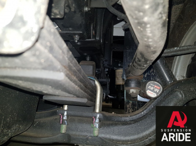 Рис. 3 Наши проекты: Пневмоподвеска на Hyundai HD 78 для грузоподъемности - Этапы установки