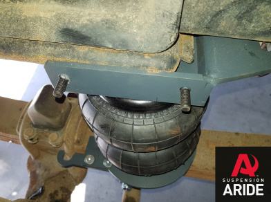 Рис. 3 Наши проекты: Пневмоподвеска на Hyundai HD 78 для усиления - Этапы установки