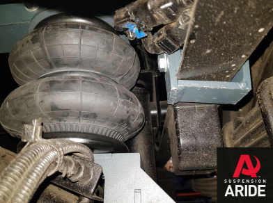 Рис. 16 Наши проекты: Пневмоподвеска на Hyundai HD 78 от производителя - Этапы установки