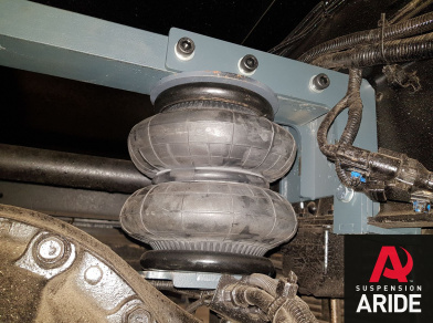 Рис. 12 Наши проекты: Пневмоподвеска на Hyundai HD 78 от производителя - Этапы установки