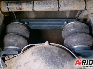 Рис. 2 Наши проекты: Усиление рессор Hyundai HD78