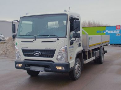 Рис. 1 Наши проекты: Пневмоподвеска Hyundai Mighty Ex8