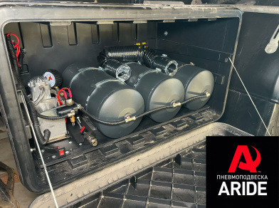 Рис. 5 Наши проекты: Пневмоподвеска на Hyundai Mighty EX9