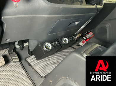 Рис. 2 Наши проекты: Пневмоподвеска на Hyundai Mighty EX9