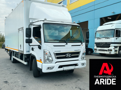 Рис. 1 Наши проекты: Пневмоподвеска на Hyundai Mighty EX9