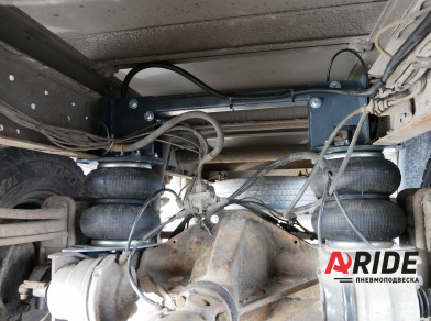 Рис. 2 Наши проекты: Пневмоподвеска на Iveco EuroCargo 75