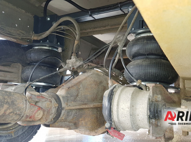 Рис. 3 Наши проекты: Пневмоподвеска на Iveco EuroCargo 75