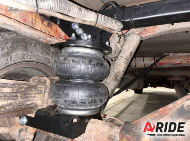 Рис. 4 Наши проекты: Установка вспомогательной пневмоподвески на Iveco Daily 35