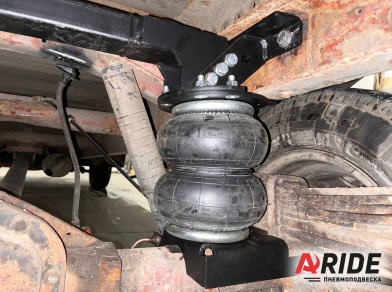 Рис. 3 Наши проекты: Установка вспомогательной пневмоподвески на Iveco Daily 35