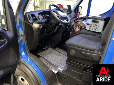 Рис. 4 Наши проекты: Установка пневмоподвески на Iveco Daily 35c-150