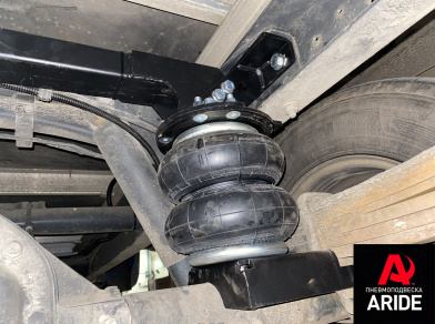 Рис. 7 Наши проекты: Установка пневмоподвески на Iveco Daily 35c-150