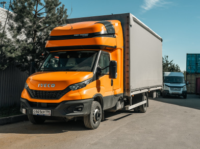 Рис. 1 Наши проекты: Пневмоподвеска на Iveco Daily 70C