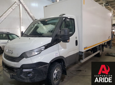 Рис. 1 Наши проекты: Пневмоподвеска на IVECO Daily 50C для грузоподъемности - Этапы установки