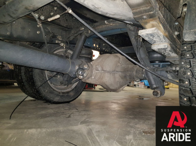 Рис. 7 Наши проекты: Пневмоподвеска на IVECO Daily 50C для грузоподъемности - Этапы установки