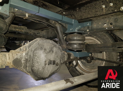 Рис. 6 Наши проекты: Пневмоподвеска на IVECO Daily 50C для грузоподъемности - Этапы установки