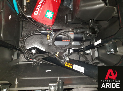 Рис. 4 Наши проекты: Пневмоподвеска на IVECO Daily 50C для грузоподъемности - Этапы установки