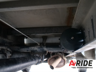 Рис. 9 Наши проекты: Вспомогательная пневмоподвеска на Iveco Daily 70