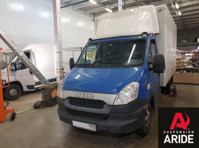 Рис. 1 Наши проекты: Пневмоподвеска на IVECO Daily 45C для комфорта - Этапы установки