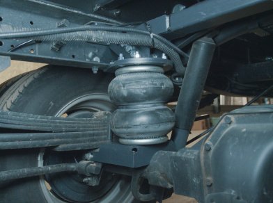 Рис. 7 Наши проекты: Пневмоподвеска Iveco Daily 50
