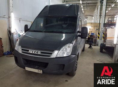 Рис. 5 Наши проекты: Пневмоподвеска на IVECO Daily 45C - Этапы установки
