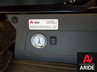 Рис. 7 Наши проекты: Пневмоподвеска на IVECO Daily 35C пневморессоры и управление