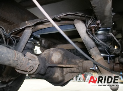 Рис. 7 Наши проекты: Пневмоподвеска на Iveco Daily 
