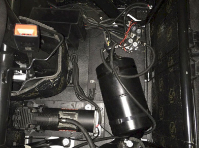 Рис. 4 Наши проекты: Установка пневмоподвески на заднюю ось IVECO DAILY 35S