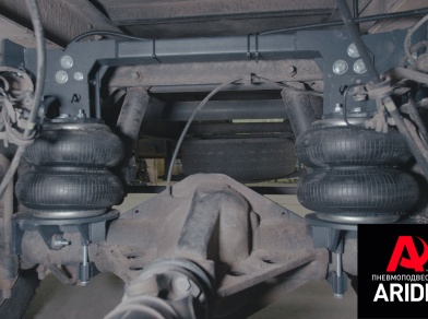 Рис. 6 Наши проекты: Пневмоподвеска Iveco Daily 70-150