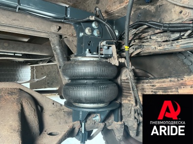 Рис. 5 Наши проекты: Комплект пневмоподвески на Iveco Daily 70