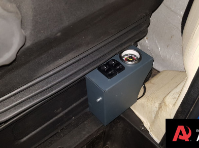 Рис. 13 Наши проекты: Установка задней пневмоподвески на эвакуатор ﻿Iveco Daily 65C