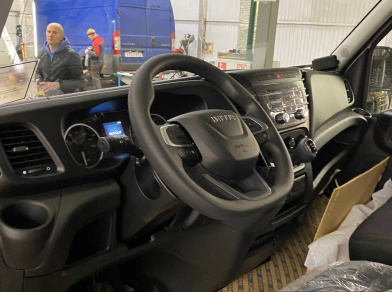Рис. 5 Наши проекты: Установка пневмоподвески Iveco Daily 35C150