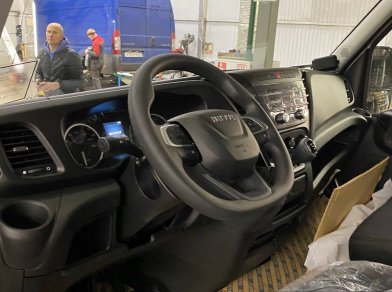 Рис. 5 Наши проекты: Установка пневмоподвески Iveco Daily 35C150