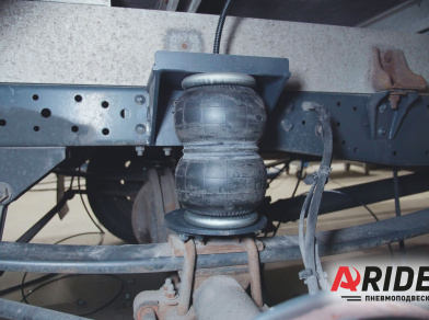 Рис. 5 Наши проекты: Вспомогательная пневмоподвеска на Iveco Daily 35S