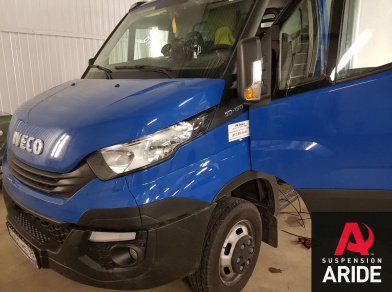 Рис. 1 Наши проекты: Пневмоподвеска на IVECO Daily 50C для комфорта - Этапы установки