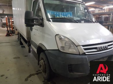 Рис. 5 Наши проекты: Пневмоподвеска на Iveco Daily 65C для грузоподъемности - Этапы установки