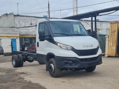 Рис. 1 Наши проекты: Установка пневмоподвески на Iveco Daily 70C с двухконтурной системой управления 