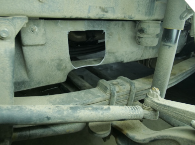 Рис. 7 Наши проекты: Установка пневмоподвески КАМАЗ К4 5325