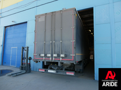 Рис. 2 Наши проекты: Установка передней пневмоподвески на Камаз 4308