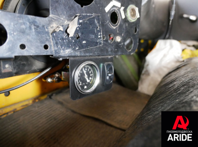 Рис. 3 Наши проекты: Установка пневмоподвески на эвакуатор Камаз 4308