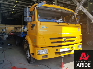 Рис. 1 Наши проекты: Пневмоподвеска на КАМАЗ 4308 для комфорта - Этапы установки