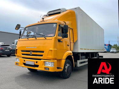 Рис. 1 Наши проекты: Пневмопдвеска на КАМАЗ 4308 Камазёнок