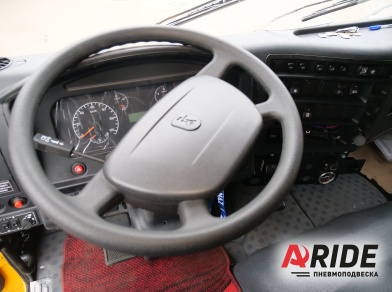 Рис. 6 Наши проекты: Вспомогательная пневмоподвеска на КАМАЗ 4308