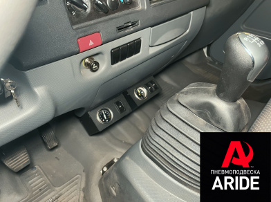 Рис. 8 Наши проекты: Установка пневмоподвески на КАМАЗ Компас 12