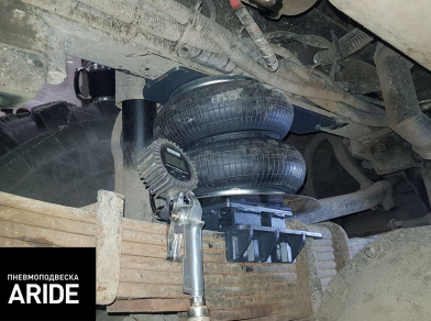 Рис. 10 Наши проекты: Установка передней пневмоподвески на Камаз 43118