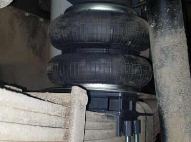 Рис. 7 Наши проекты: Установка передней пневмоподвески на Камаз 43118