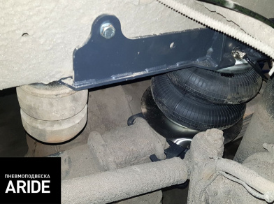 Рис. 9 Наши проекты: Установка передней пневмоподвески на Камаз 43118