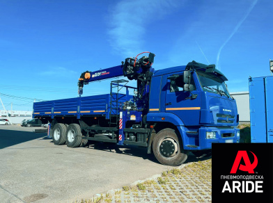 Рис. 2 Наши проекты: Установка вспомогательной пневмоподвески на КАМАЗ 65117