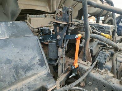 Рис. 4 Наши проекты: Пневматические подушки на КАМАЗ 65117